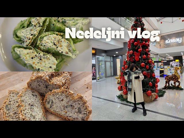 NEDELJNI VLOG - ISPROBAVAM NOVE RECEPTE, ČIŠĆENJE KUPATILA, SNEG, SVAKODNEVNE OBAVEZE 