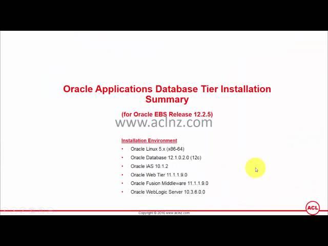 How to Install Oracle E-Business Suite Release 12.2.5 in Ten Steps? - Part 1 of 2