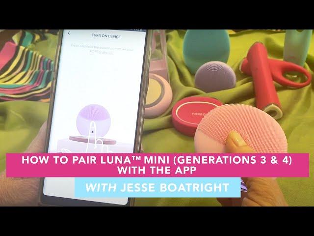 How to Pair Your LUNA mini 3 & 4