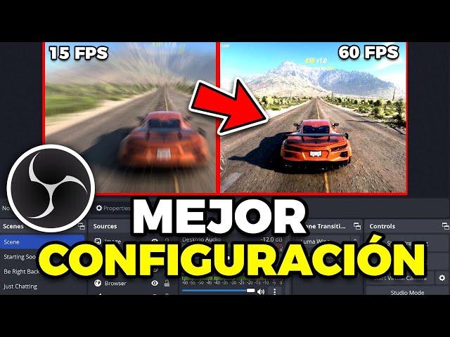 LA MEJOR CONFIGURACION de OBS para STREAMS y GRABAR VIDEOS EN FULL HD 60pfs 2024