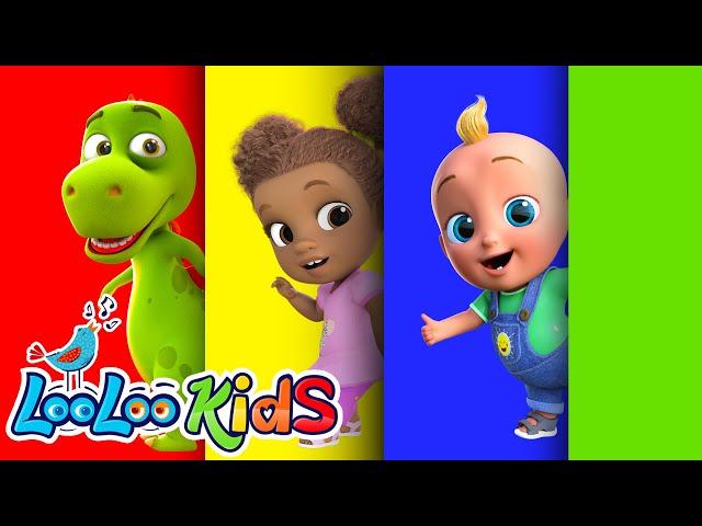 |   Learn about COLORS🟢 - S5EP01 Learning Fun Megamix - LooLoo Kids Songs for Kids