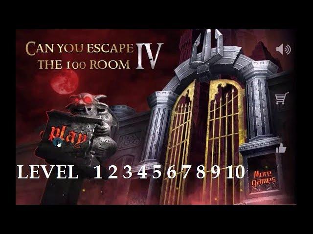 Can You Escape The 100 Room 4 level 1 2 3 4 5 6 7 8 9 10.