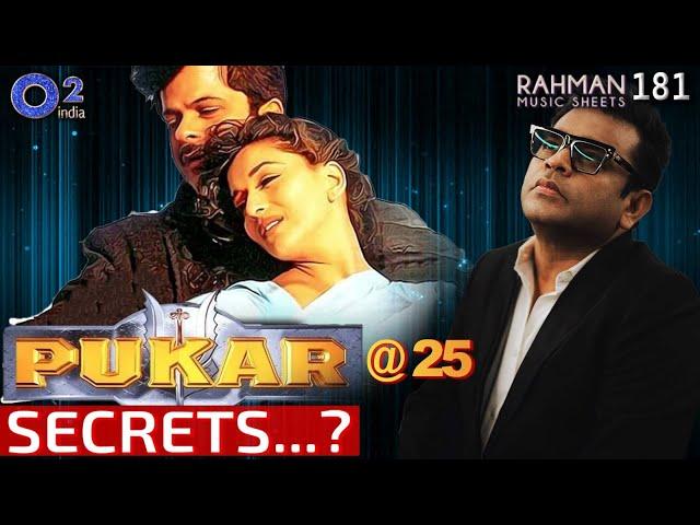25 Years of Pukar | AR Rahman, Madhuri Dixit, Anil Kapoor, Boney Kapoor | Rahman Music Sheets 181