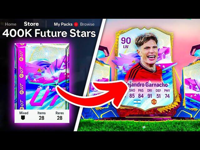 400K FUTURE STARS PACKS!  FC 24 Ultimate Team