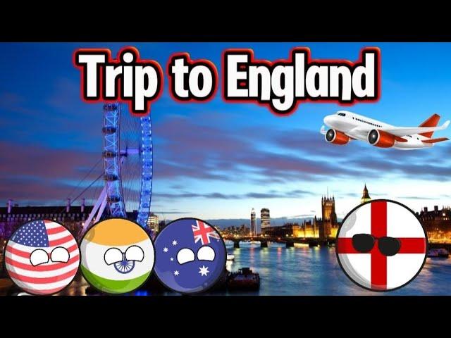 Trip to England󠁧󠁢󠁥󠁮󠁧󠁿️ | #countryballs #worldprovinces #mapping #india #viral