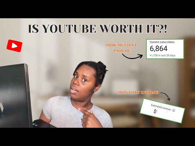 HOW MUCH YOUTUBE PAID ME WITH 6,000 SUBSCRIBERS| REALISTIC YOUTUBE PAYCHECK