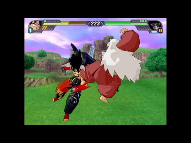 Dragon Ball Z Budokai Tenkaichi 3 Team Crossover MOD Inuyasha vs Devil Jin