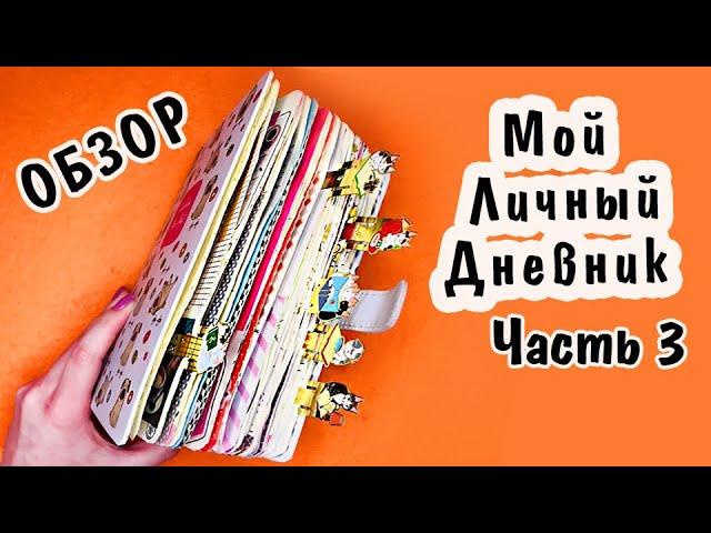 Мой  Личный Дневник ОБЗОР Часть 3. Идеи для ЛД оформление