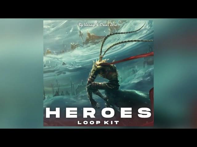 (FREE) (+30) DRILL LOOP KIT/SAMPLE PACK 2022 - "HEROES" (Vocal, ethnic, strings, Russ, Fivio)