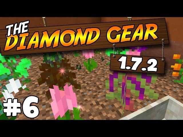 The Diamond Gear 1.7.2 - Part 6 - Botania Mystical Flower Gen "Jaded Amaranthus"