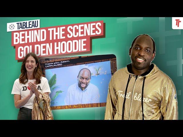 Behind the scenes Receiving the Salesforce Golden Hoodie virtually | Dreamforce 23