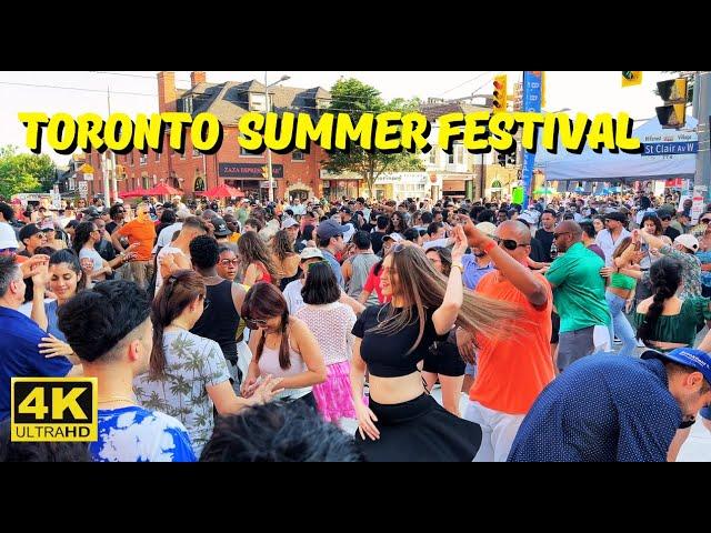 CANADA'S BEST MUSIC FESTIVAL? | Toronto Summer Festival in 4K