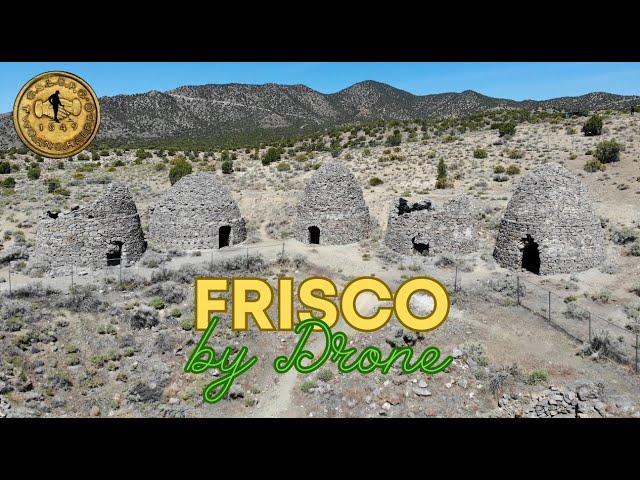 Frisco, Utah by Drone (Once a metal detecting dreamland)