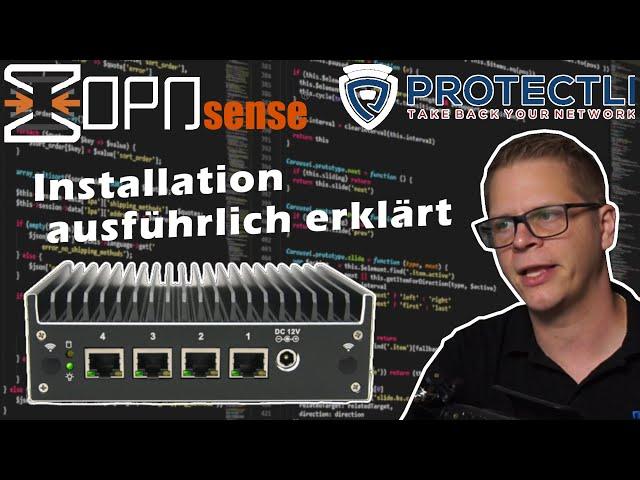 OPNsense auf Protectli Barebone installieren - Schritt für Schritt Anleitung