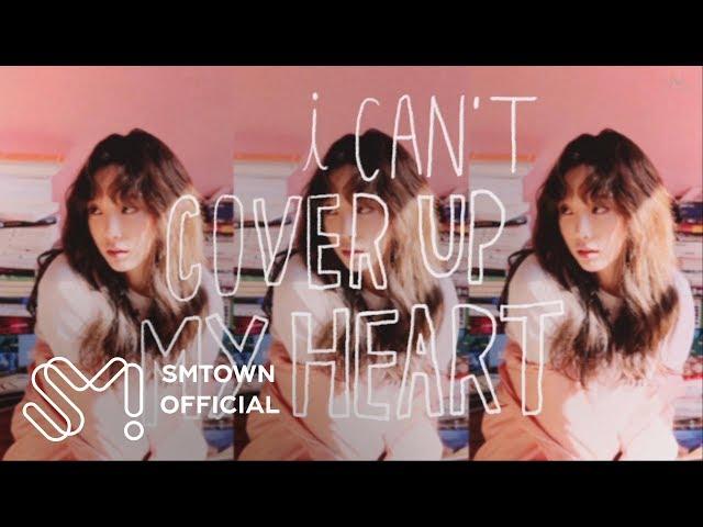 TAEYEON 태연 'Cover Up' Lyric Video