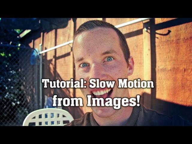 Slow Motion From Pictures! [After Effects Pixel Motion Tutorial]