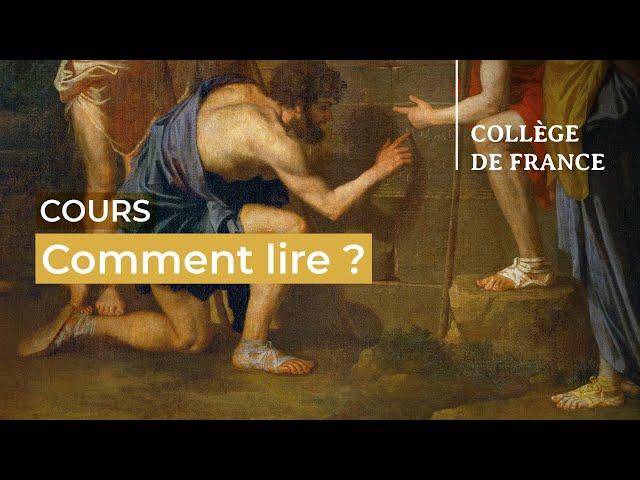 Comment lire ? (1) - William Marx (2023-2024)