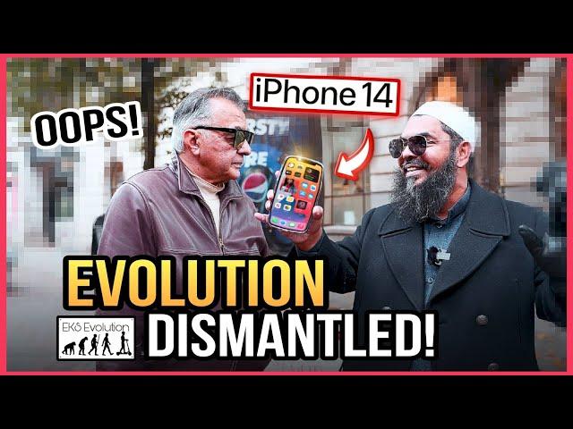 Atheist v/s Shaykh UthmaniPhone 14 DISMANTLES Evolution Theory#UK