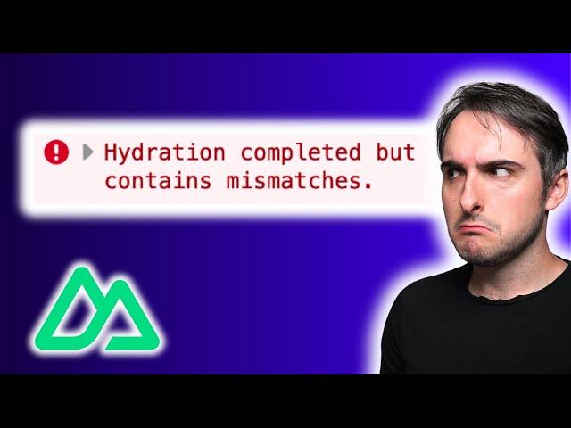 Nuxt Hydration Errors as simple as possible I guess