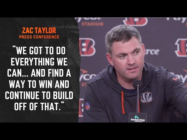 Zac Taylor Press Conference - Dec. 2