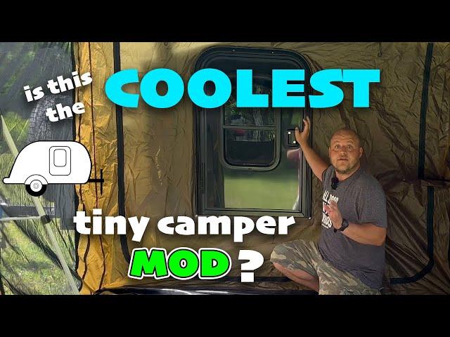 Awning Room Modification - BEST Tiny Camper Mod! - ARB, 23Zero, Ironman Awning/Annex Room