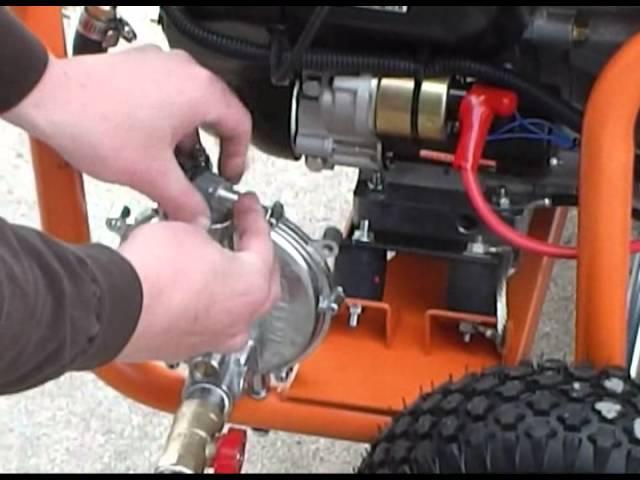 PNG Technologies Generac GP15000E Ch 8 Conversion Kit Gas to Propane