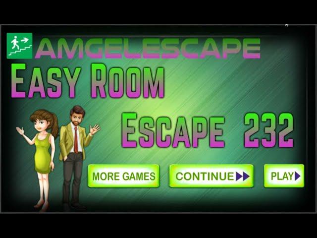 Amgel Easy Room Escape 232 Video Walkthrough