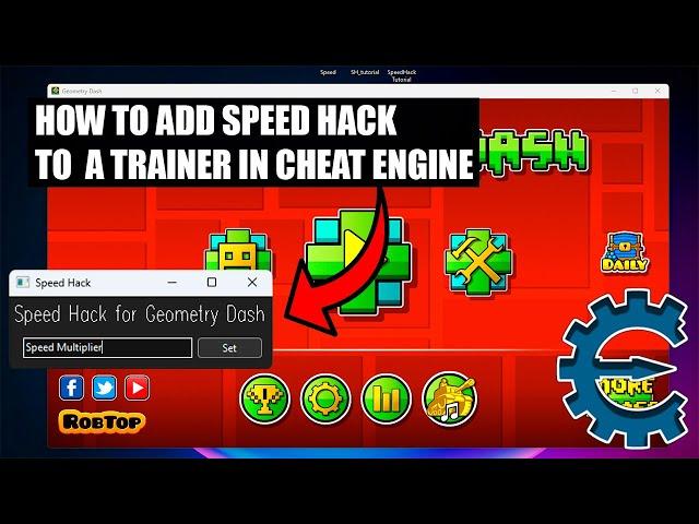 Cheat Engine: How to add Speed Hack to any trainer