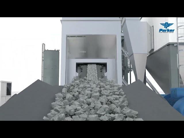 Parker Plant India Asphalt Batch Mix Plant (3D Animated Video)