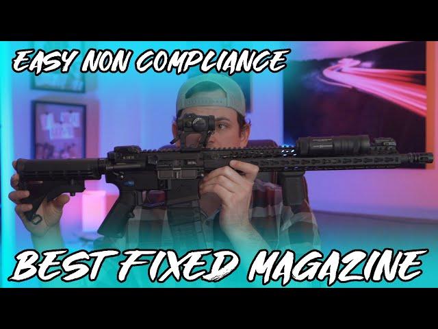 BEST FIXED MAG AR15 SETUP FOR NON COMPLIANCE - FNGR MAGLATCH