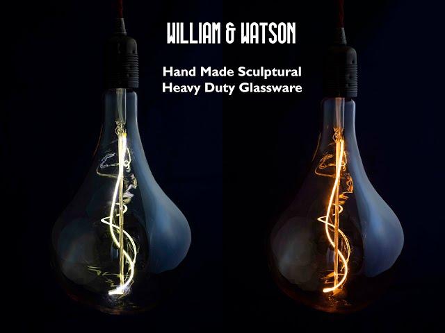 William and Watson KING Size WIFI Smart LED Bulb unboxing of A165 voice controlled smart light.