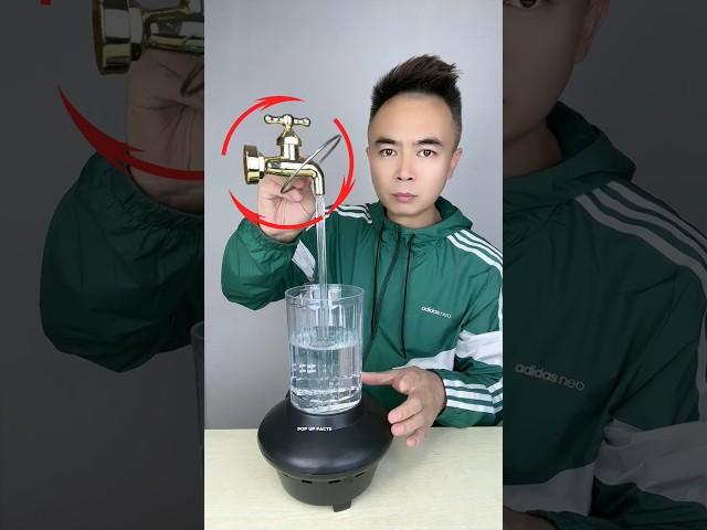 unbelievable magical floating tap ILLUSION #shortsvideo