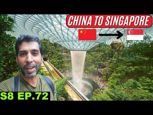 Unfortunately I had to leave China  S8 EP 72 | Pakistan to Japan Motorcycle Tour