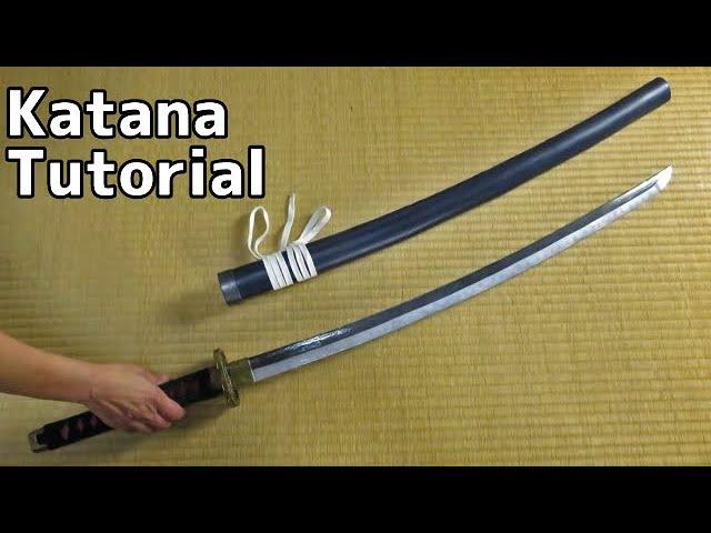 Katana Tutorial (Renewal edition) with Template - How to make cosplay katana, sword