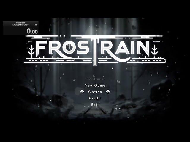 [World Record] Frostrain Any% (Mrs. Choi) 06:45.35