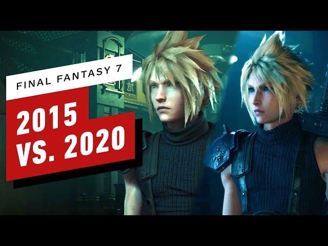 Final Fantasy 7 Remake Comparison: 2015 vs. 2020