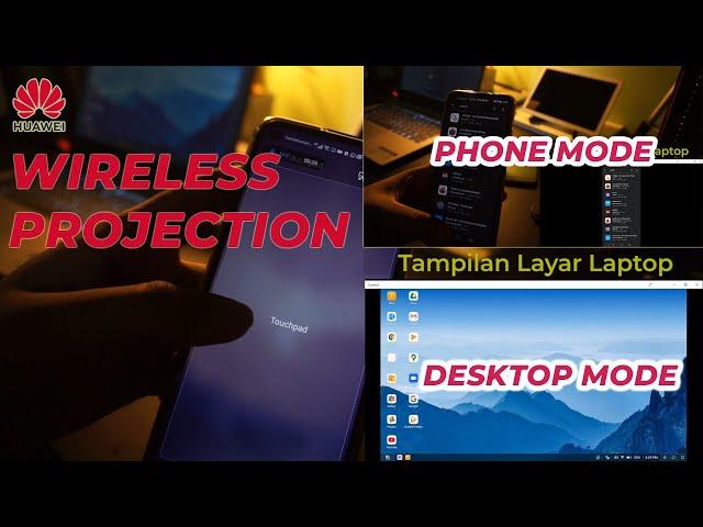 HUAWEI WIRELESS PROJECTION TUTORIAL  - SCREEN MIRRORING HUAWEI NOVA 5T