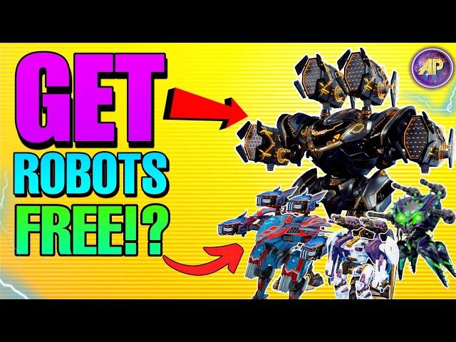  HOW TO GET ROBOTS IN WAR ROBOTS? ALL FREE WAYS! || WAR ROBOTS WR ||