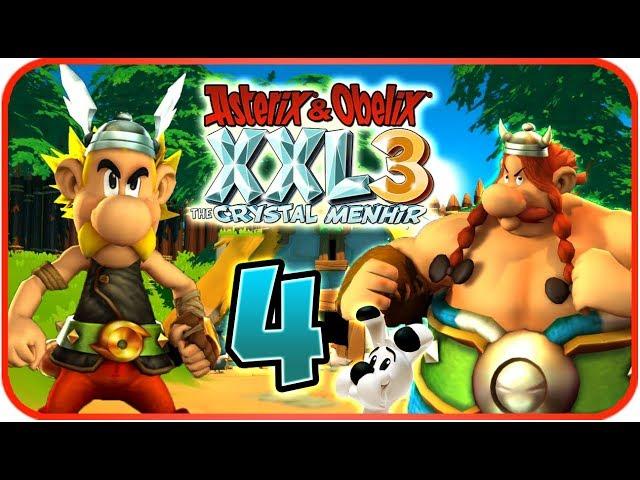 Asterix & Obelix XXL 3: The Crystal Menhir Walkthrough Part 4 (PS4) Chapter 4 - Crete