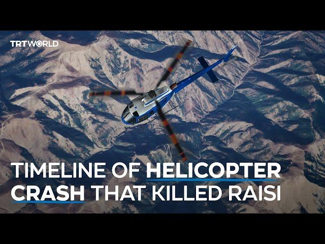 Timeline of helicopter crash that killed Iranian President Raisi