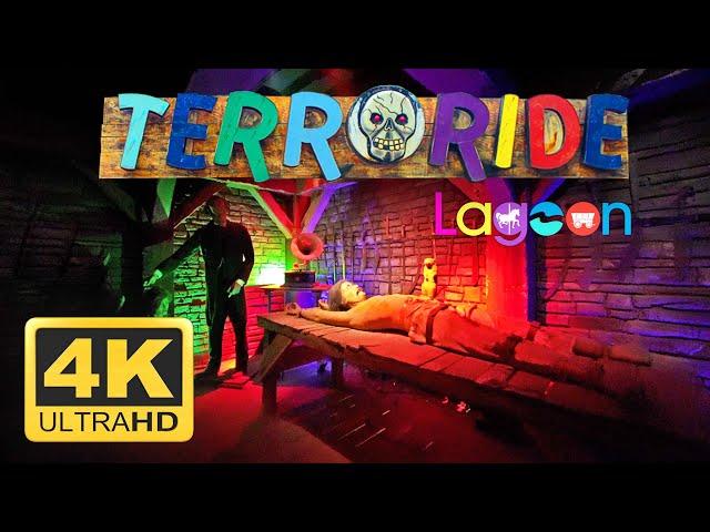 TERRORIDE (4K Extreme Low-Light) POV - Lagoon Amusement Park