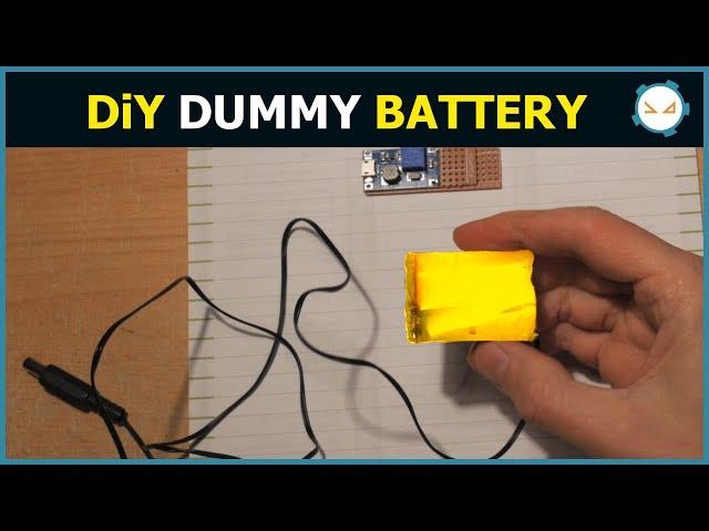 Make Simple Camera Dummy Battery