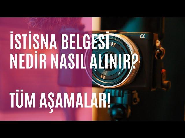 İstisna Belgesi Nedir Nasıl Alınır? İstisna Dilekçesi Örneği | Tüm Aşamalar!