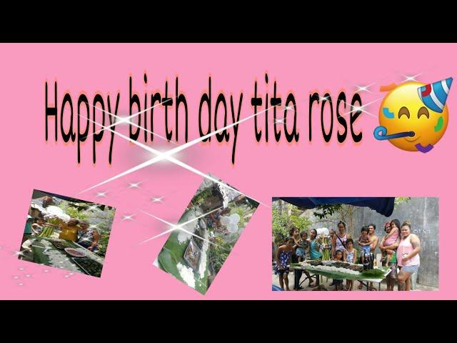 happy 18 birthday tita rose  | ajhayVlog