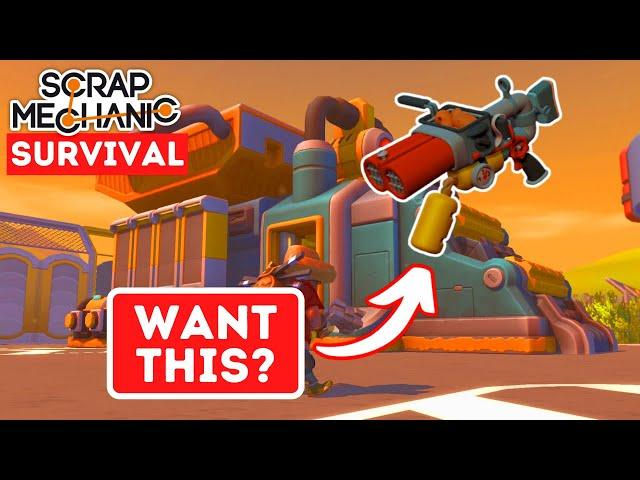 The BEST Gun in Scrap Mechanic