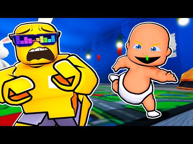 ESCAPING Baby Timmy DAYCARE in ROBLOX