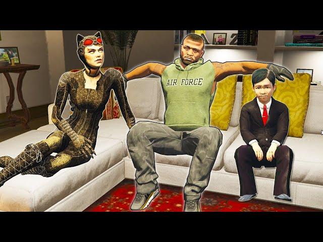 Джонни БЭТҚЫЗ ОТБАСЫМЕН танысты (GTA V)