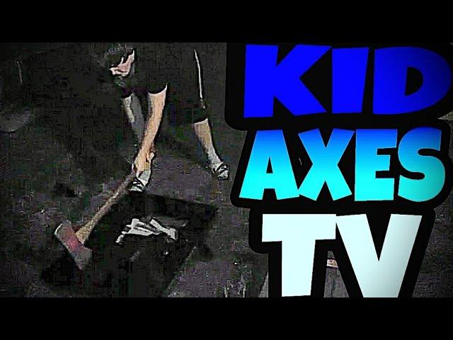 KID AXES DAD'S TV OVER XBOX!!!