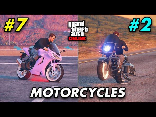 The Top BEST MOTORCYCLES To Buy In GTA 5 Online! (UPDATED)