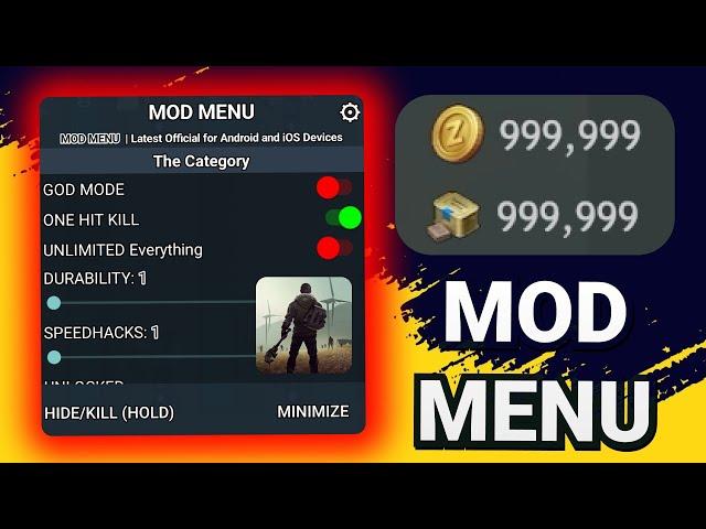 Last Day on Earth MOD MENU 2024 (Unlimited Coins, Free Craft, Premium, God Mode) - Latest Update